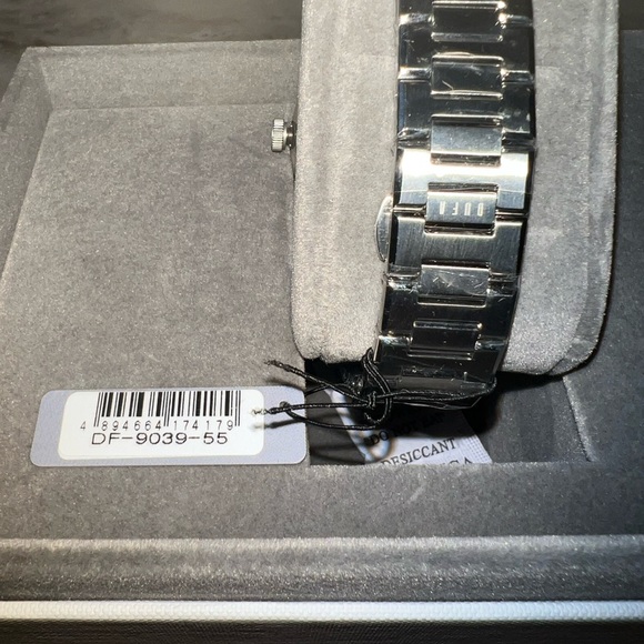 Stainless Steel Silver & Blue DUFA Günter Automatic Mans Watch - Brand New - Picture 7 of 7